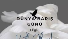Barış İçin El Ele: 1 Eylül Dünya Barış Günü
