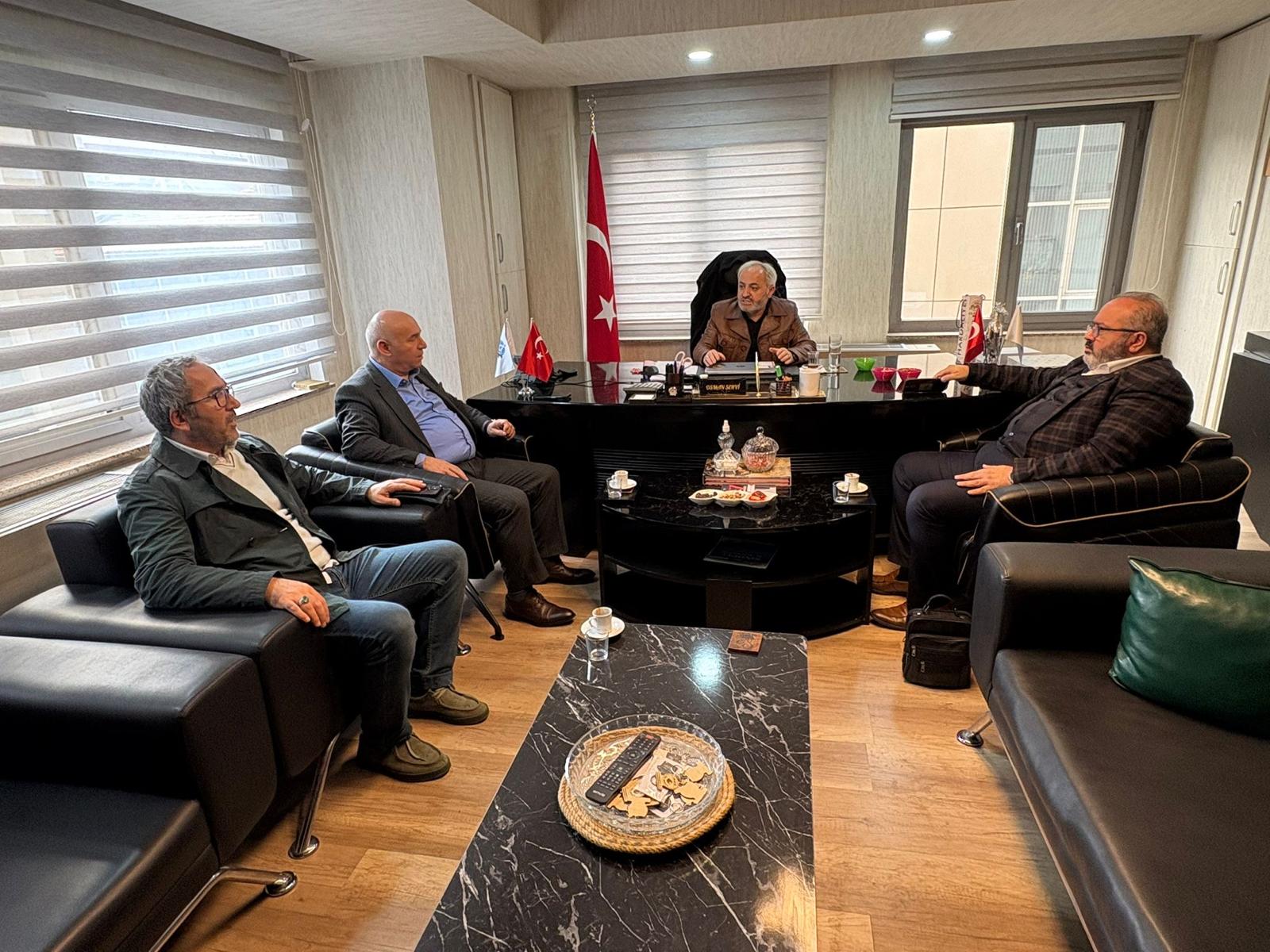 Medya ve İş Dünyası Arasında Köprü: UTSİAD’da Önemli Ziyaret