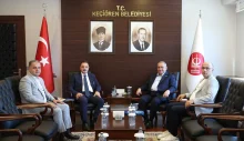 TİMBİR heyetinden Keçiören Belediye Başkanı Mesut Özarslan’a ziyaret